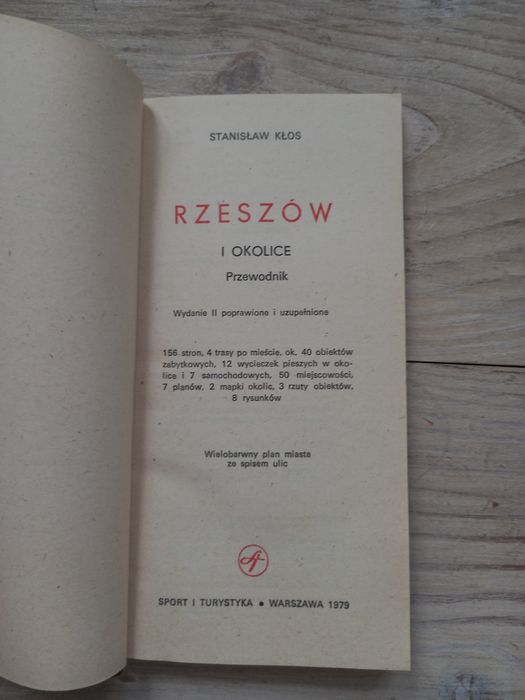 Przewodnik Rzeszów i okolice 1979 Kłos