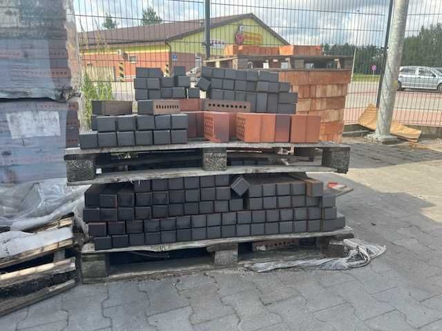 Cegła klinkierowa paleta końcówka