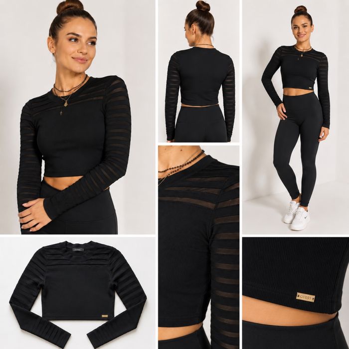 WYPRZEDAŹ!!Oryginalny sweterek Guess bardzo elastyczny L-2XL nowy SUPER CENA OKAZJA