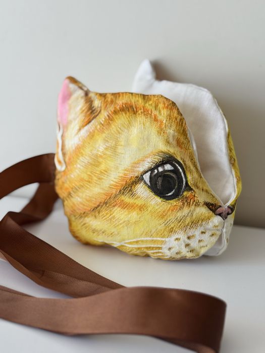 Маска киці котика для дівчинки хлопчика