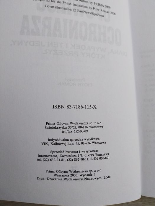 Książka Opowieść Ochroniarza Trevor Rees-Jones