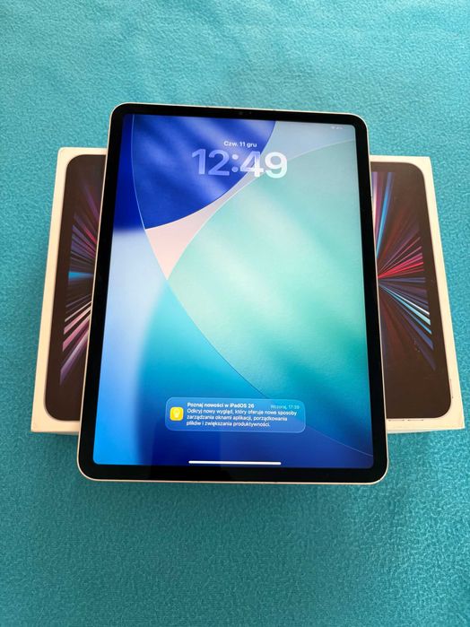 iPad Pro 11" 3gen M1 128GB wifi srebrny uszkodzony