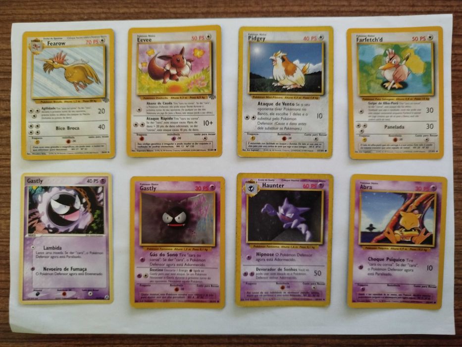 Cartas Pokémon TCG M PT 2