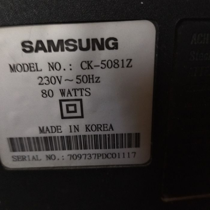 Продам ТВ SAMSUNG CK-5081Z