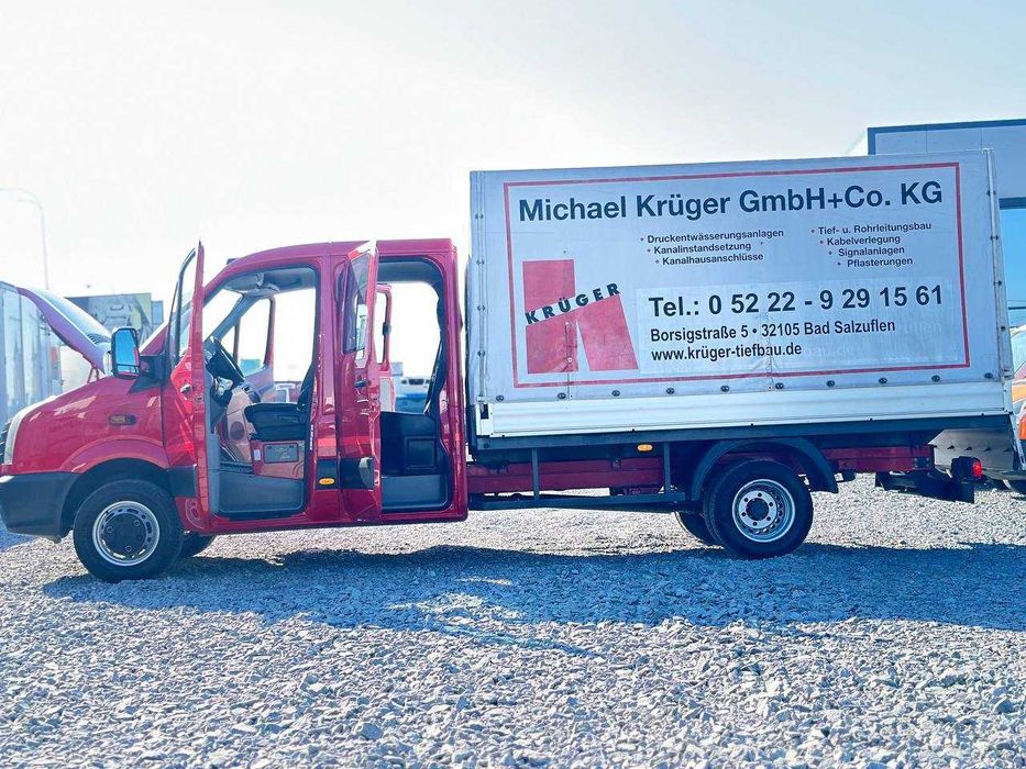 Volkswagen Crafter 2014p. Тент