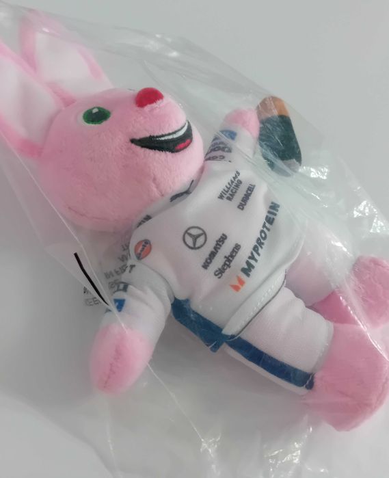 Formuła 1 Oficjalna Maskotka - Williams Racing - Króliczek Duracell F1