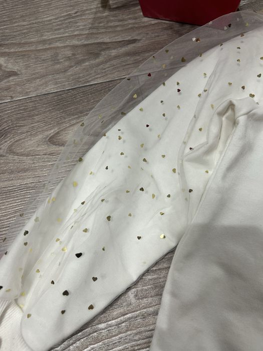 Біла святкова кофта, нарядная кофточка