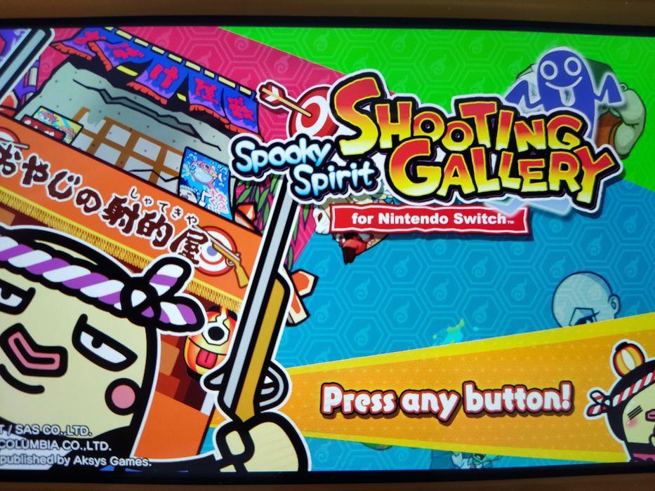 Spooky Spirit Shooting Gallery na Nintendo Switch