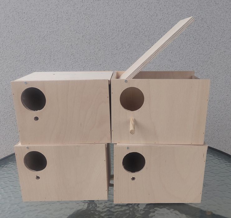 1 budka lęgowa dla średnich