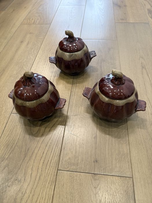 Горщики для запікання в духовці, жульєн, 3шт