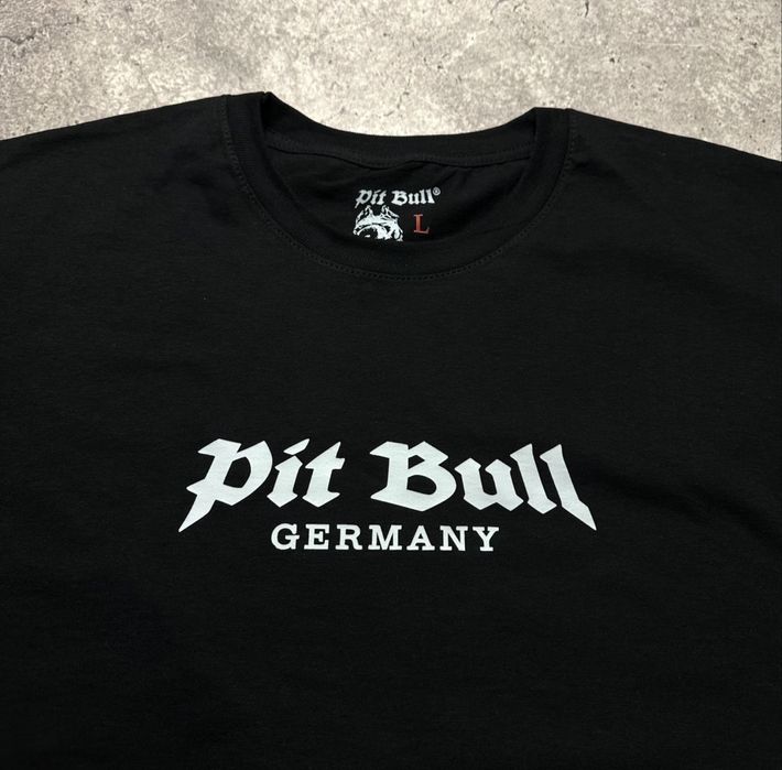 Футболка Pit Bull germany великий принт S,M,L,XL