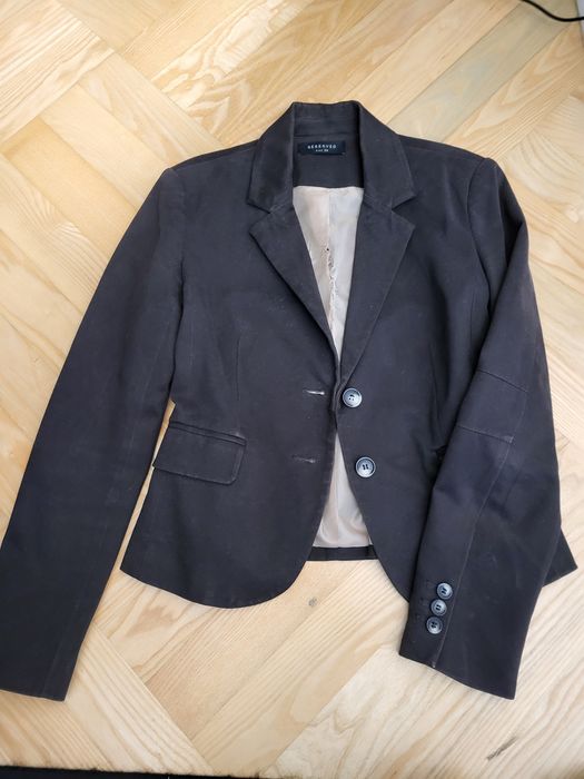 Marynarka brązowa czekoladowa Reserved r.34