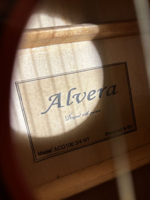 gitara alvera 3/4 i etui