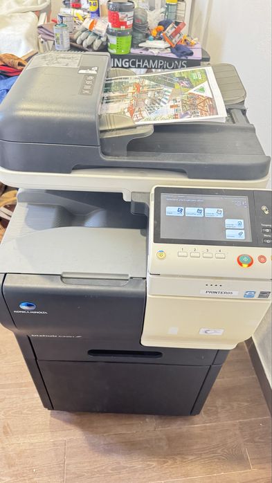 Impressora Konica Minolta bizhub C3351 com toners novos
