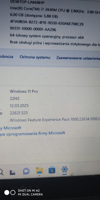 Mały sprytny osobisty laptop Dell 6220