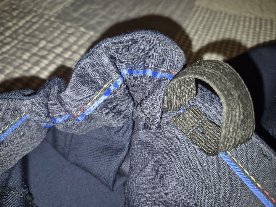 Spodnie w kancik dla chłopca