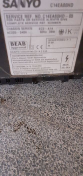 Televisao marca Sanyo usada