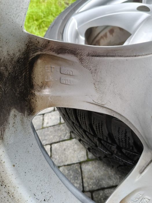 Sprzedam alufelgi 18 i opony zimowe 225/45/18