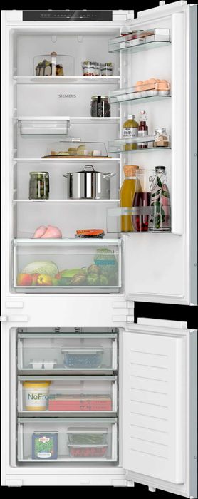 KI96N5SE0  Lodówka z dolnym zamrażalnikiem do zabudowy 193.5