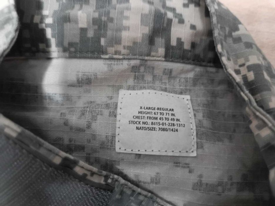 Bluza wojskowa Mil-Tec Teesar ACU Rip-Stop - AT-Digital (XL)