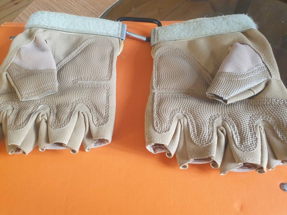 rękawiczki taktyczne bezpalczaste XL