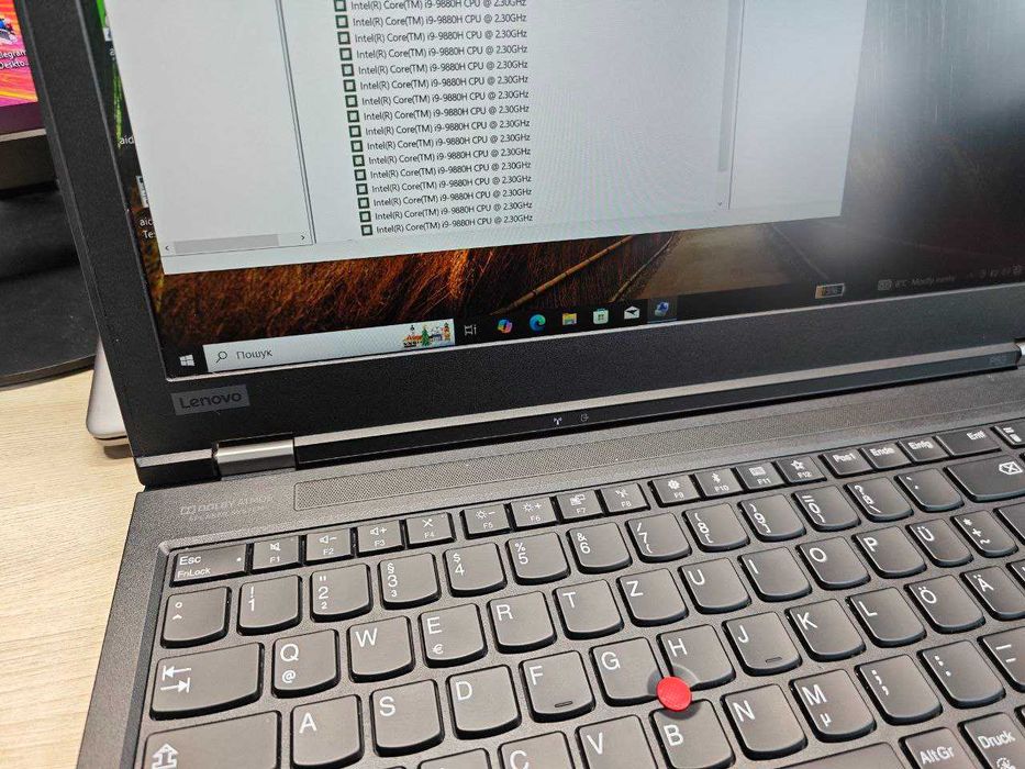 Потужний Lenovo ThinkPad P53 •i9-9880H•RTX 4000•32GB DDR4•512GB SSD
