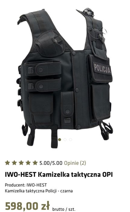 Kamizelka taktyczna OPI IWO-HEST