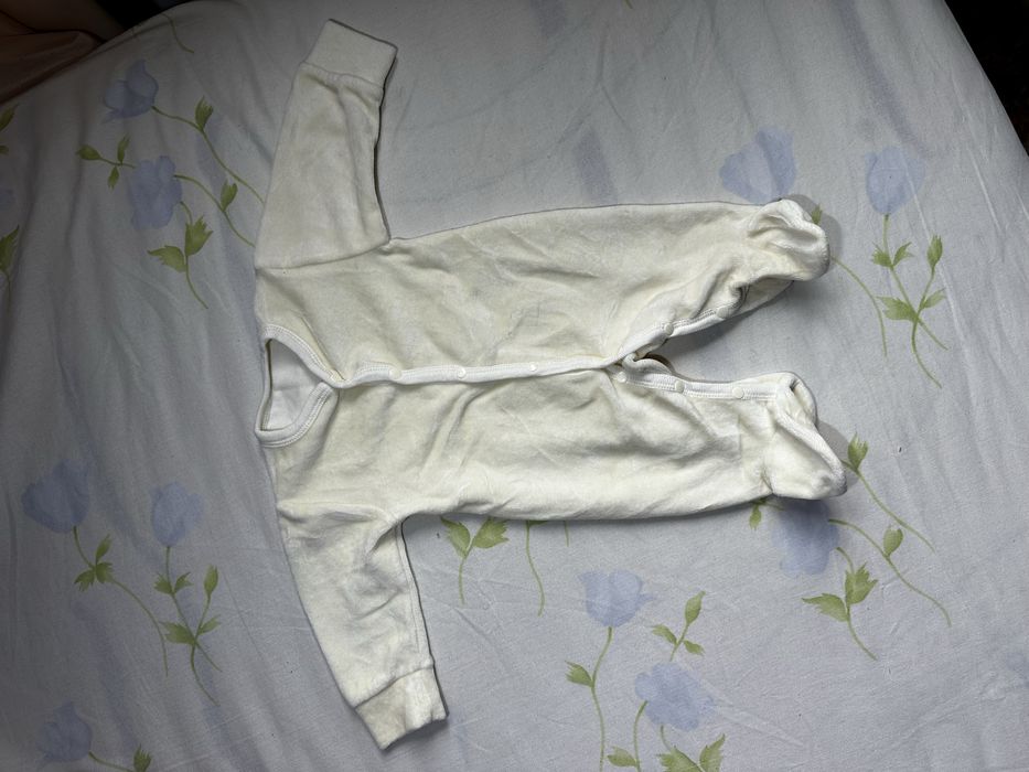 Теплі махрові та флісові чоловічки для новонароджених