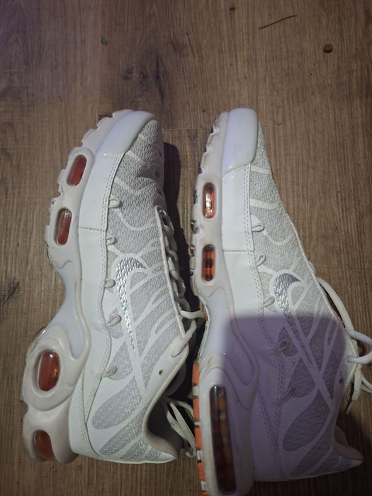Nike Air TN branco cinza laranja 46
