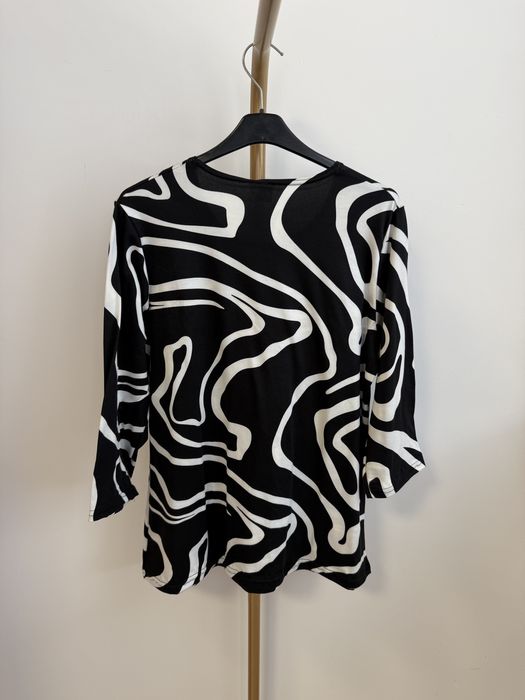 Bluzka damska z wiskozy 3/4 rekaw 2XL