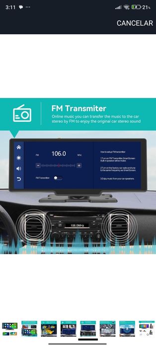 Carplay écran Android Hodozzy