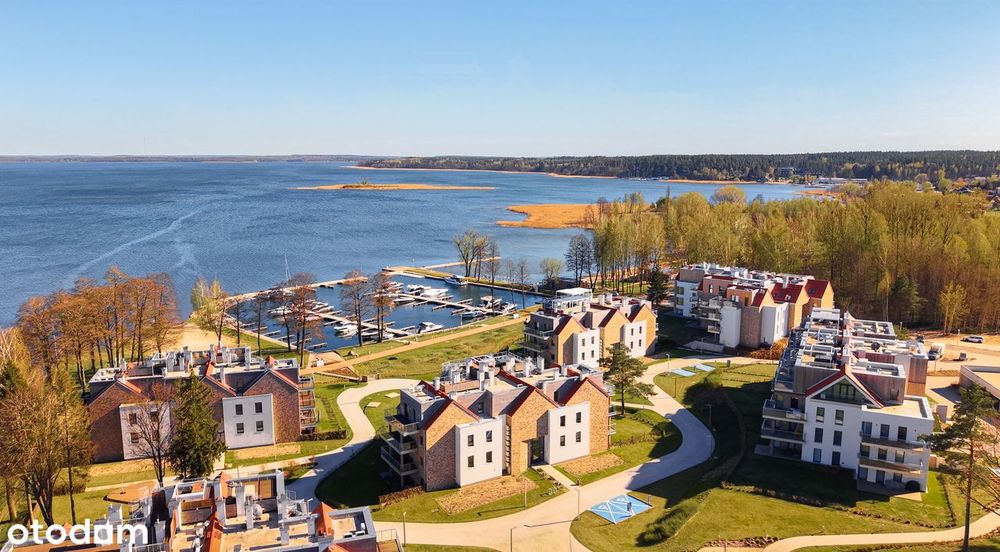Giżycko apartament 74m2 w kompleksie Nautica Resort ul.Moniuszki 23