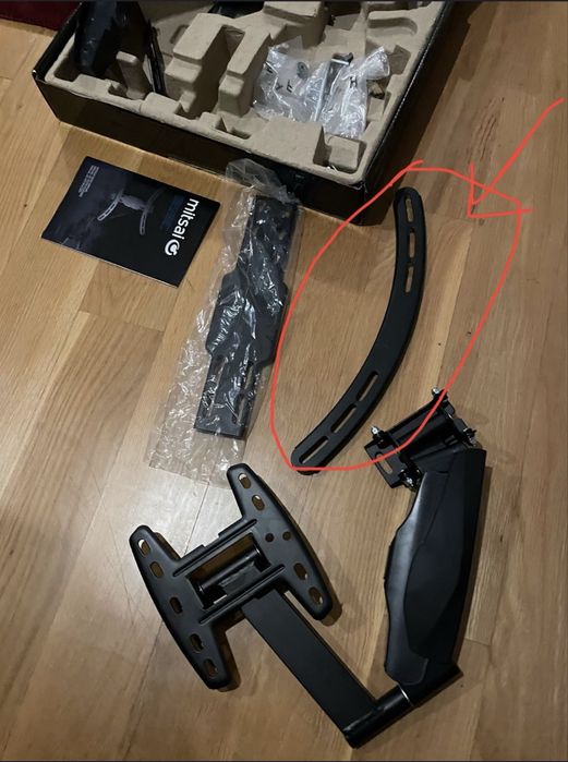 Suporte de TV de Parede Interativo Mitsai