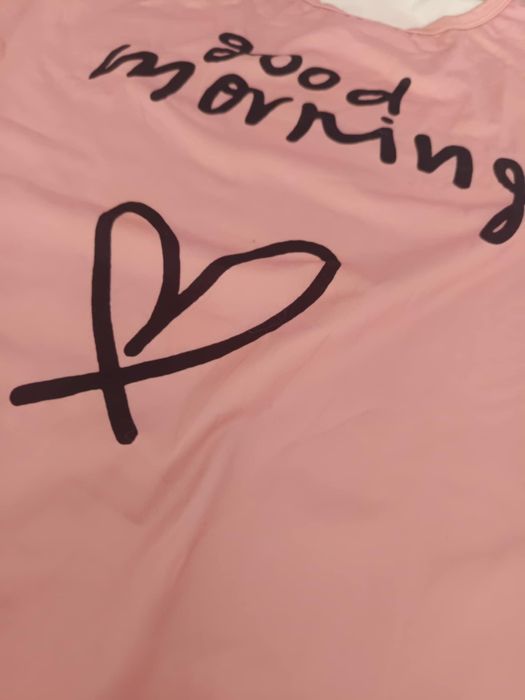 Różowa koszulka nocna, r.M