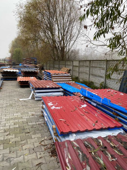 Promocja - blachy trapezowe od ręki 2. gatunek