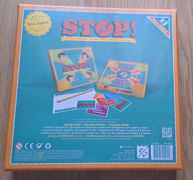 Jogo Stop! (Novo - Caixa Selada)