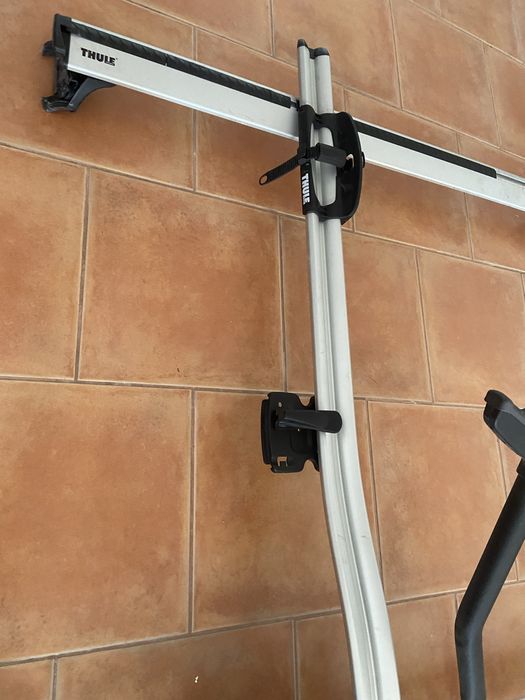 barras de tejadilho thule wingbar em aluminio