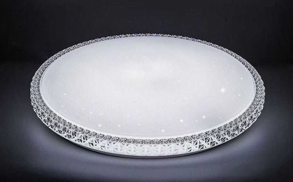 Світильник Люстра стельова LED кришталева 70–90W потужне світло