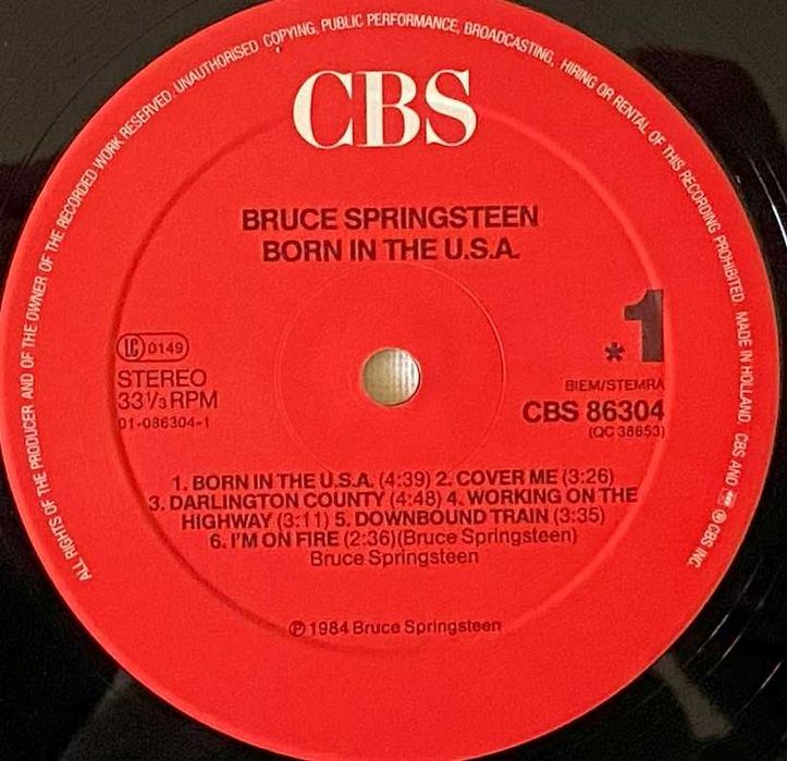 Bruce Springsteen – Born In The U.S.A.