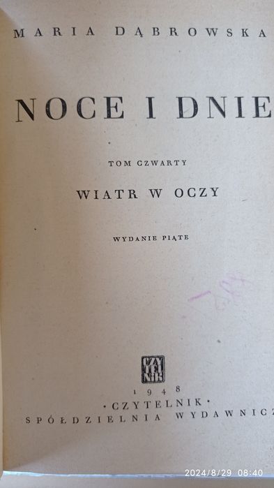 Noce i dnie 1948 rok