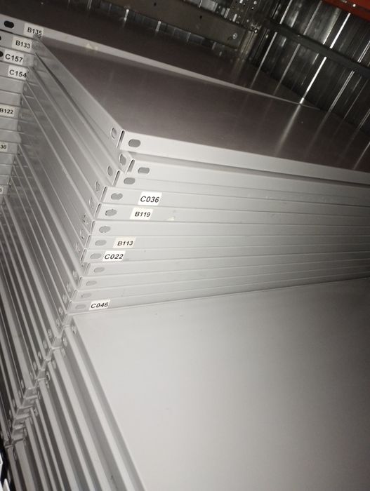 Półki metalowe regały magazynowe