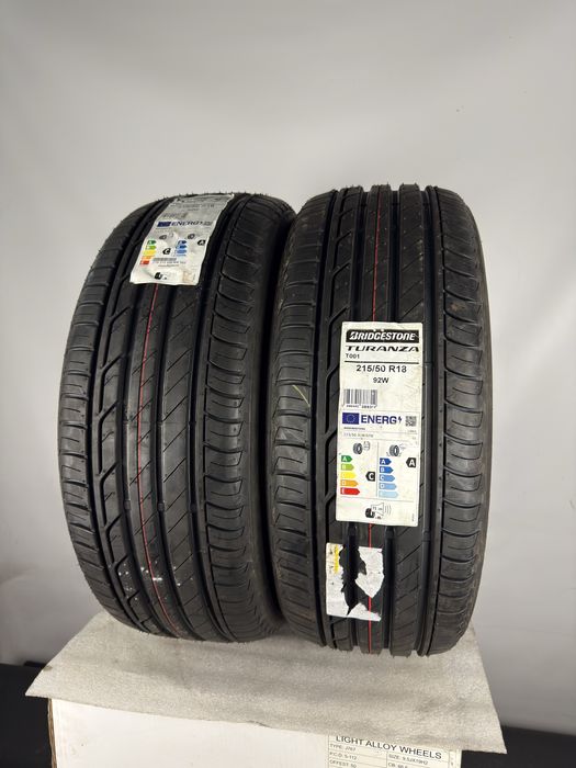 Літні шини НОВІ 2шт R18 215/50 92W Bridgestone Turanza T001 2022