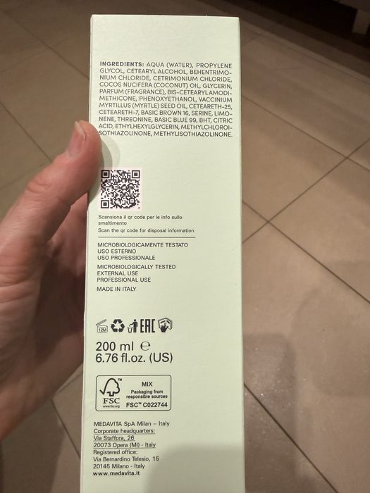 Maska koloryzujaca Medavita beż