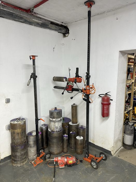 Установка алмазного буріння бурильна Husqvarna DS40 Gyro weka dk 18