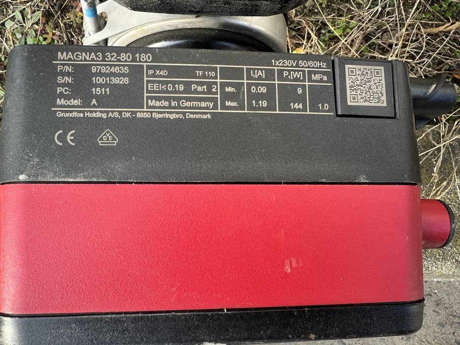 Pompa Magna3 32/80 180  komputer czujnik  DN32