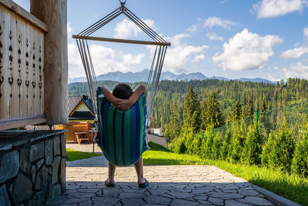 Domki-Apartamenty 4 min na Termy, widoki na Tatry, sauna i balia wodna