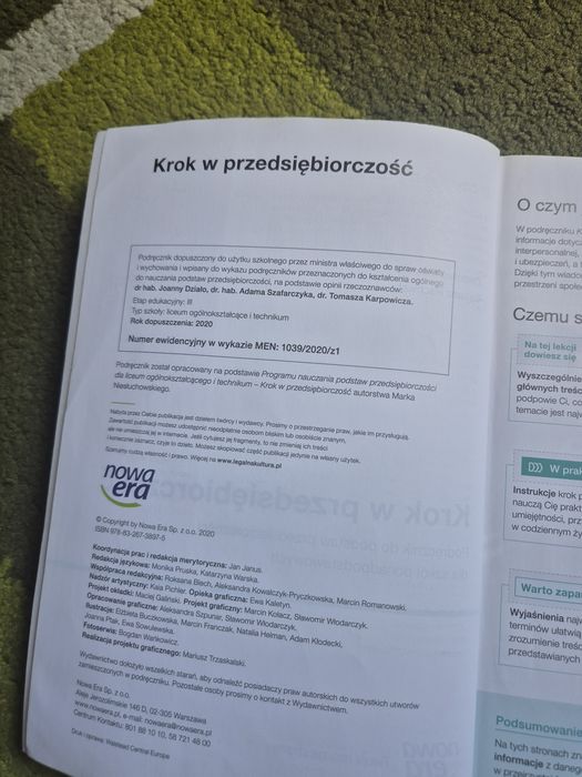 Podręcznik krok w przedsiebiorczość