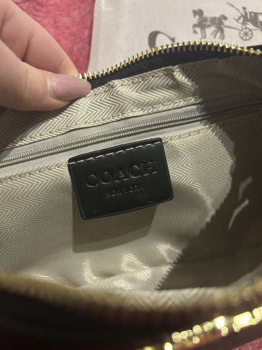 Coach Teri Shoulder Bag Preta – Nova (c/ Dust Bag)