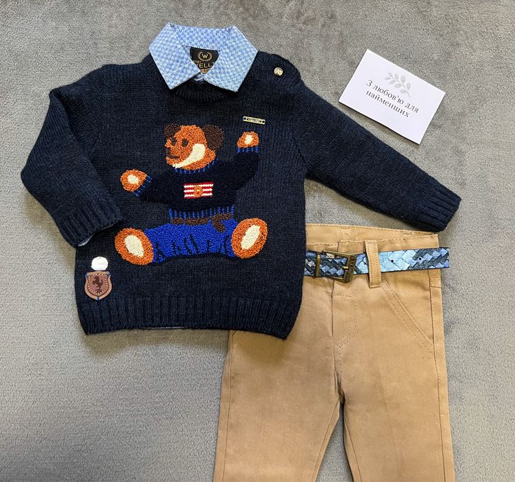 Костюм для немовлят трійка  Ralf Lauren 74 р