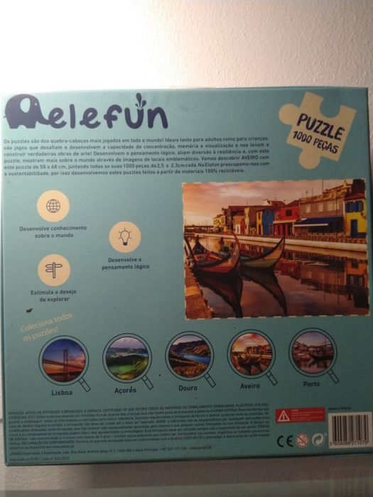 Puzzle 1000 - Aveiro